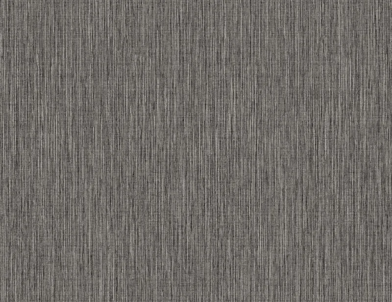 wallpaper with calming tones-Vertical Stria Graphite & Metallic Silver Wallpaper from the Even More Textures Collection