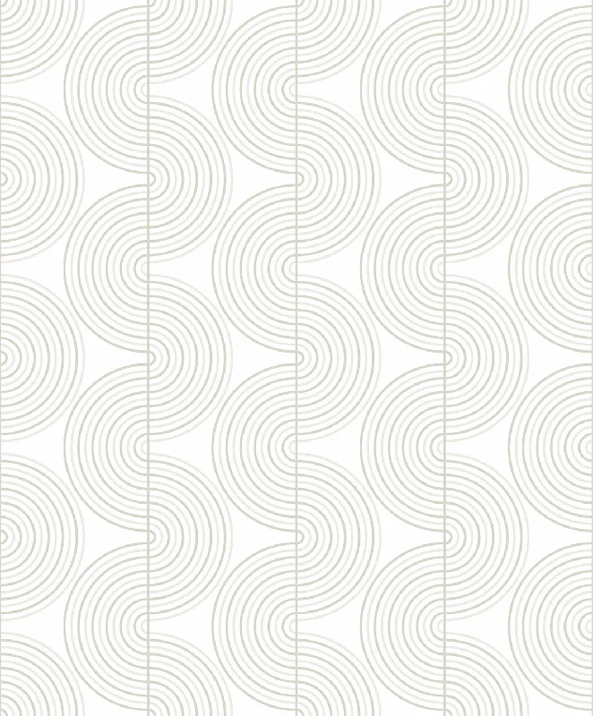 wallpaper for creative office designs-Zen Geo Lunar Rock & Pearl Peel-and-Stick Wallpaper